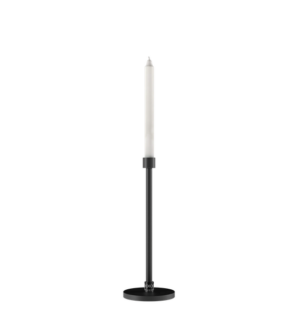 Cuero Design Steel Pillar kynttilänjalka. Furmukselta.