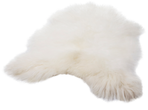 Cuero Design Huge Sheepskin matto. Furmukselta.